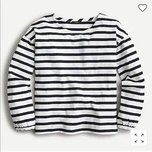 J.Crew Mariner Puff Sleeve Top